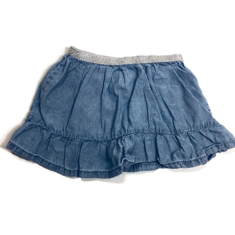 Carter’s Girls 4Y‎ soft jean ruffled skort